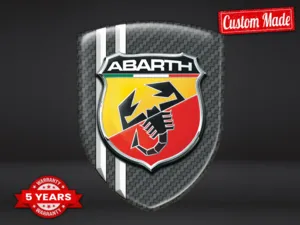Fiat Abarth Vinilos Ventana Coche Estilo Alta Gama Personalizable